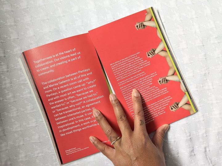 I wrote something for the ottawa design club: pantayo x marisa